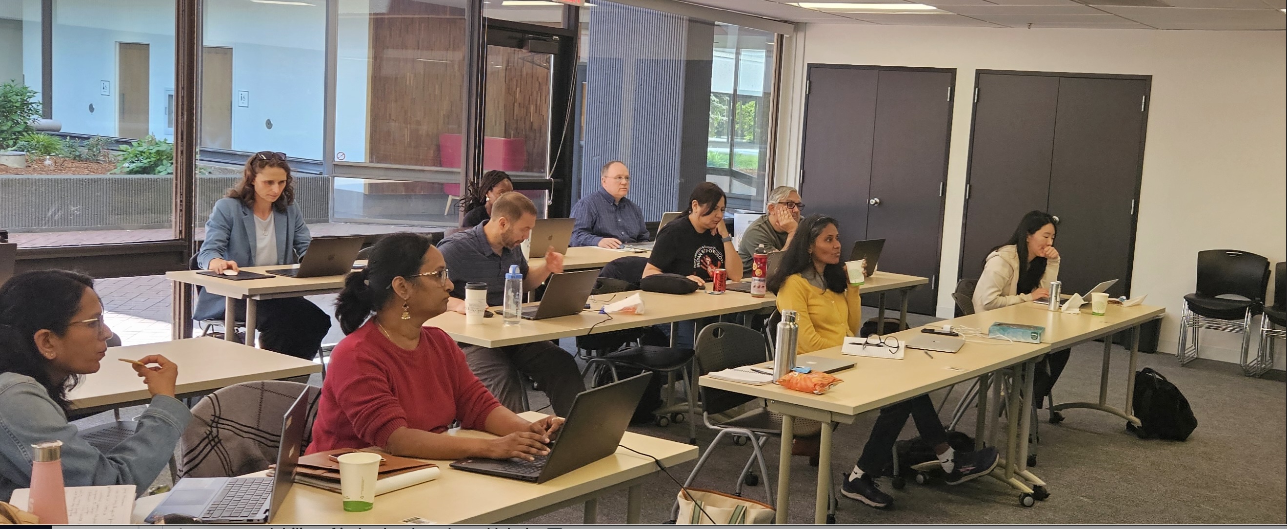 Cohort Engaging with Course Presentation