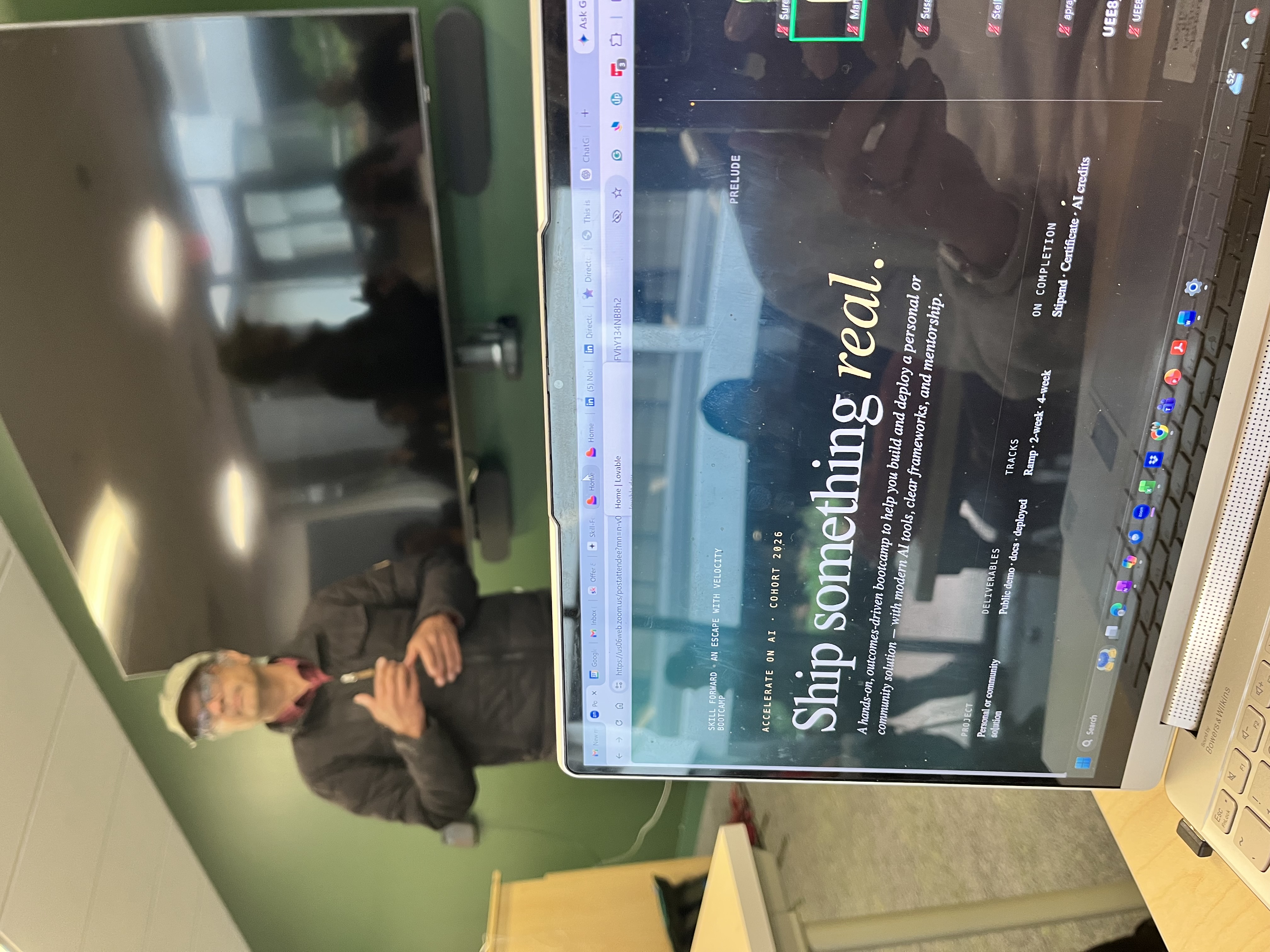 Suresh's lecture on building with AI.